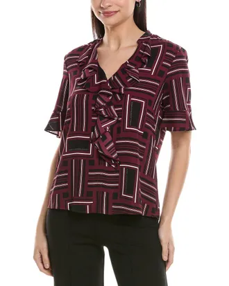 Karl Lagerfeld Karl Lagerfeld Ruffle Blouse