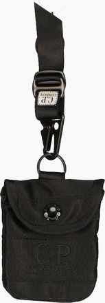 C.P. Company Mens Herringbone Key Chain Pouch - Black - Size: UNI
