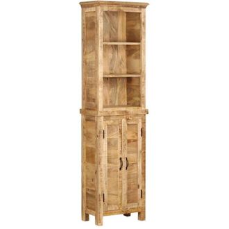 vidaXL Estanter&iacute;a De Madera Maciza De Mango 50x30x180 Cm Vidaxl