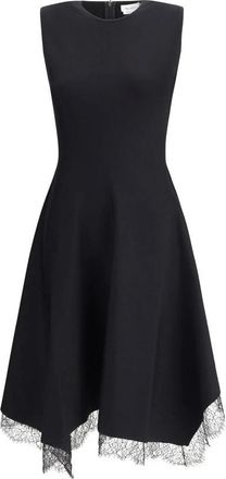 Alexander McQueen Mujer, Vestidos, Negro, Talla: S