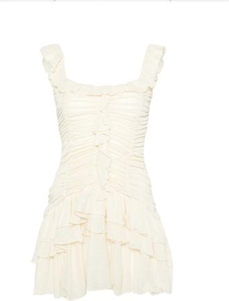 Siedres Gemma Ruffled Mini Dress
