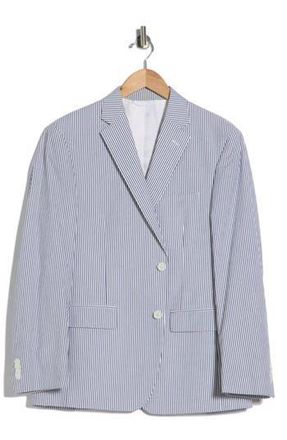 JB Britches Two-Button Stretch Cotton Sport Coat in Grey at Nordstrom Rack, Size 40Short