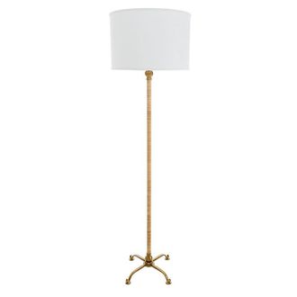 Ballard Designs Desta Rattan Floor Lamp - Ballard Designs