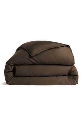 Parachute Soft Luxe Sateen Duvet Cover in Java at Nordstrom, Size King/california King