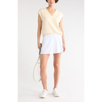 Zella Interval High Waist Skort in White at Nordstrom Rack, Size X-Small