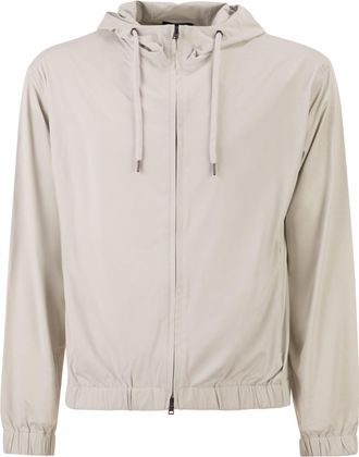 Herno Stretch Techno Nylon bomberjack