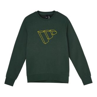 adidas Fi Swt Ft Bos Casual Sports Round Neck Pullover Green GP1003