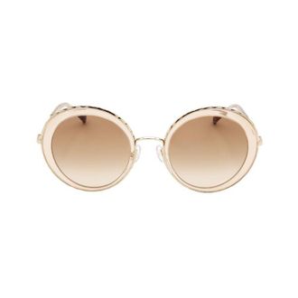 Missoni Ladies Gold Tone Round Sunglasses MIS 0033/S