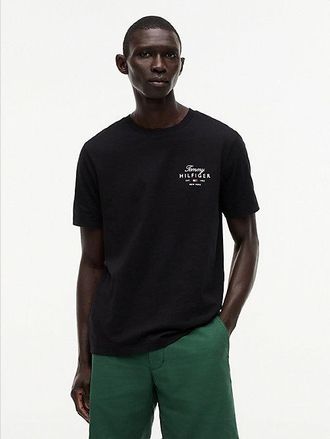 Tommy Hilfiger Logo Jersey Crew Neck T-Shirt