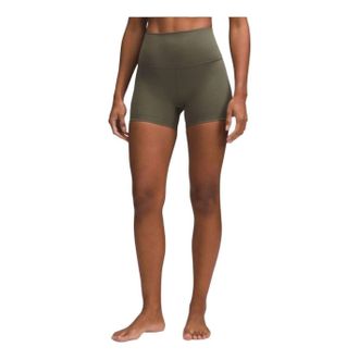 lululemon (WMNS) LULULEMON Align High-Rise Short 4 Army Green LW7CJQS-619427160