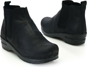 Sanita Hudson Oiled Leather Slip-on Boots