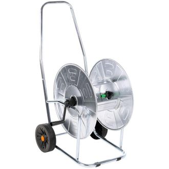 vidaXL Vidaxl - Carrito Carrete Para Manguera De 80 M 3/4 Acero