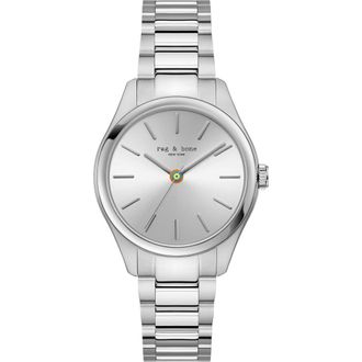 Rag & Bone Dean Bracelet Watch, 38mm in Silver at Nordstrom