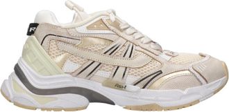 Ash Beige Sneakers met Leer en Mesh - Dames - Sneakers - Beige - 36 EU - Leer - Schoenen