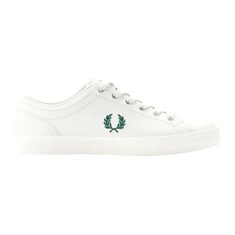 Fred Perry Heren, Schoenen, Wit, Maat: 45 EU Leer