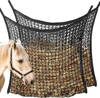 OEM 2 Piezas, Red De Heno De Alimentaci&oacute;n Lenta, Bolsa De Heno De Gran Capacidad Para Caballos, Bolsa De Alimentaci&oacute;n F&aacute;cil De Colgar Para Caballos