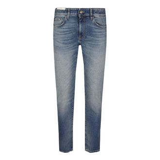 Pantaloni Torino Slim-fit Jeans, male, Blue, Size: W36 Swing Jeans