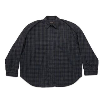 Balenciaga Detachable Sleeves Shirt Large Fit Grey 751728TOM172952