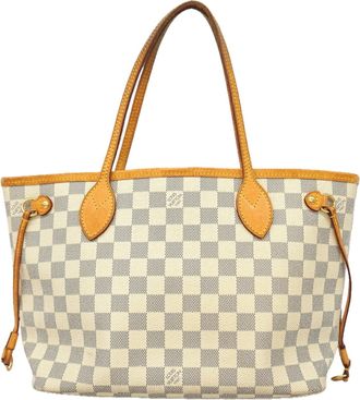 Louis Vuitton White Tote Bag (Pre-Owned)
