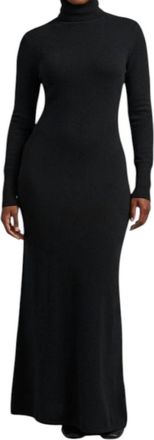 Lisa Yang Ailina Knit Dress In Black