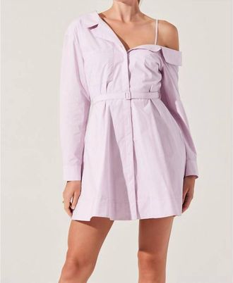 Astr Aveni Dress In Lilac
