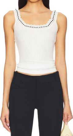 Free People Only You Tank Top In Ivory