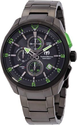 Technomarine Ocean Chronograph Quartz Black Dial Mens Watch TM-318121