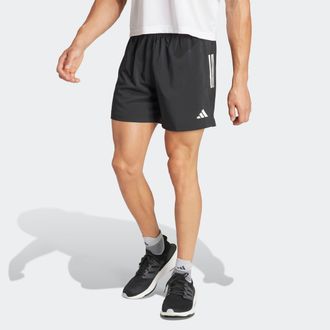 adidas Laufshorts ADIDAS PERFORMANCE OWN THE RUN, Herren, Gr. XXL, Lang, schwarz, Obermaterial: 100% Polyester, clean, Hosen Laufshorts
