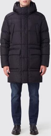 Add Piumino lungo in nylon idrorepellente con cappuccio imbottito
