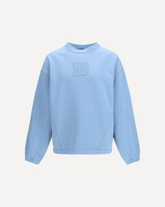 Dolce & Gabbana Cotton crewneck Sweatshirt with logo Male XS