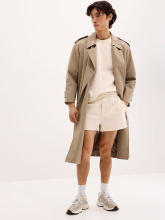 Le 31 Mens Structured jersey short Inseam: 3