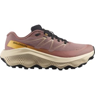Salomon Laufschuh SALOMON ULTRA FLOW 2 GORE-TEX W, Damen, Gr. 39, burlwood, tender peach, warm apricot, Synthetik, Textil, Schuhe Laufschuh, wasserdicht