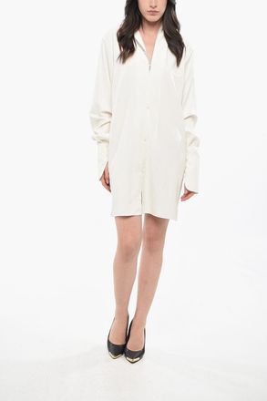 Maison Margiela Camicia In Seta PUNK Stampata A Maniche Lunghe Maison Margiela