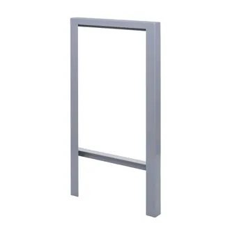 Hhg Hhg - Nunca Usado] Percha Para Bicicletas 305 Soporte Para Bicicletas Percha Inclinada, Acero Al Carbono Galvanizado Con Recubrimiento En Polvo Para E