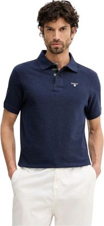 Barbour Polo Shirt - Heren - Polos - Blauw - S - Katoen - Tops