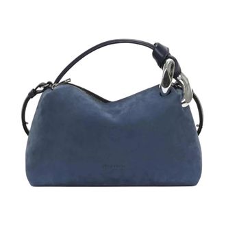 J.W.Anderson Handbags, female, Blue, Size: ONE SIZE Corner Shoulder Bag