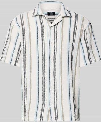 Mc Neal Regular Fit Freizeithemd mit Kentkragen in Ecru, Gr&ouml;&szlig;e XXXL