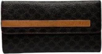 Celine Pre-owned leren portemonnee - Dames - Vintage Accessoires - Bruin - ONE Size - Leer - Vintage