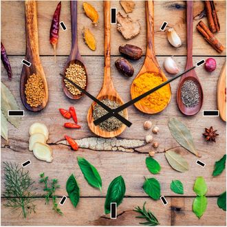 Schubiger M&ouml;bel Wanduhr Gew&uuml;rze 2