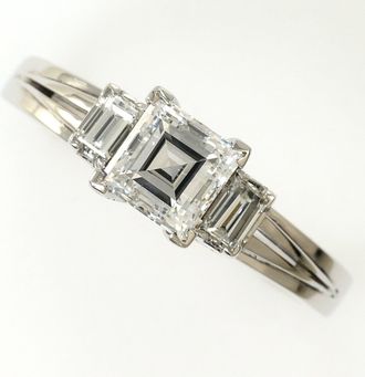 C&A Platinum Platinum 900 Band Ring (Pre-Owned)