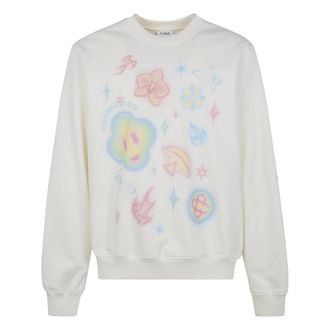 Casablanca Sweatshirts - Heren - Sweatshirts - Wit - L - Hoodies & sweatvesten