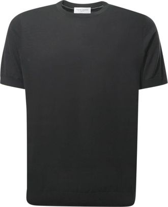 Balmain T-shirts en Poloshirts - Heren - T-shirts - Zwart - L - Katoen - Tops