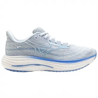 Mizuno Womens Wave Rider 29 Wide Shoes In Ancient Water/ice Water