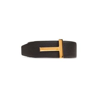 Tom Ford Belts, male, Black, Size: 105 CM Double-sided belt