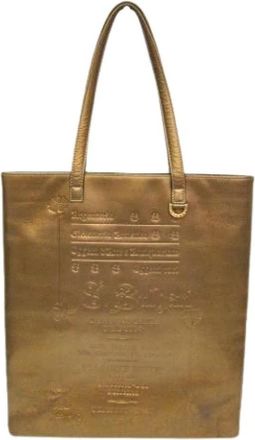 Bulgari Pre-owned Collezione Tote Bag - Dames - Vintage Shopper - Bruin - ONE Size - Leer - Vintage