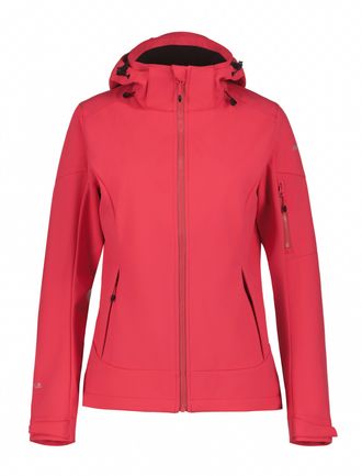 Icepeak D SOFTSHELLJACKE BATHGATE 1 Stk. tlg. mit Kapuze Wasserabweisend