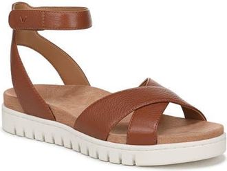 Vionic Uptown Merced Platform Sandal in Tan at Nordstrom, Size 9.5