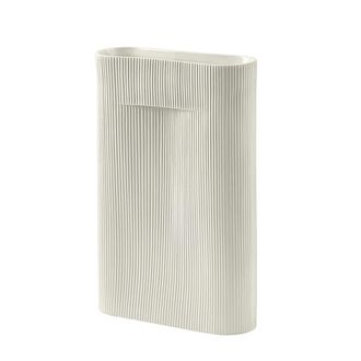 MUUTO Ridge Bodenvase H 48,5 cm, off-white