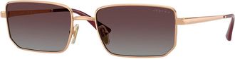 Vogue Eyewear VO4352S Polarized 515262 Womens Sunglasses Gold Size 56