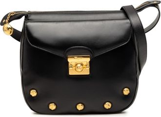 Ferragamo Pre-owned Ferragamo Studded Leather Crossbody Ladies DZPHT4L3C954I2RK